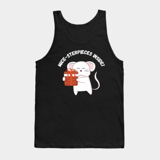 Mice-sterpieces Inside! Christmas humor Tank Top